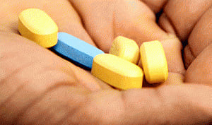 Two-drug combo pill to treat HIV