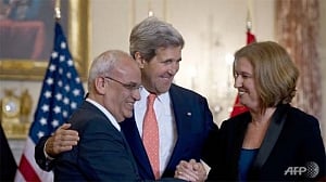 Israeli, Palestinian negotiators meet in secret