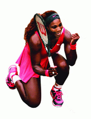 Wanted to stay calm and relaxed: Serena