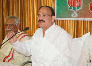 BJP has no role in Muzzafarnagar violence: Naidu