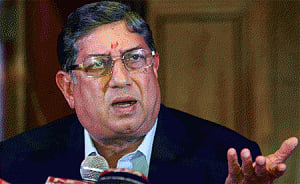 SC to hear plea to restrain Srinivasan from contesting