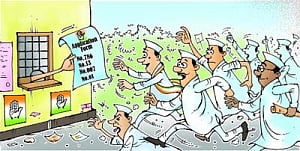 Cong ticket aspirants vie for lucky numbers