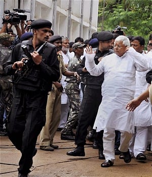 lalu Prasad reaches jail