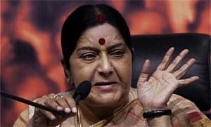 Sushma trashes govt contention that she supported ordinance