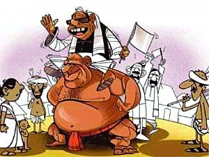 Parties muscle in on 'bahu bullies' to wrestle votes