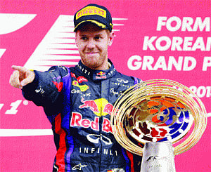 Vettel a race away from fourth title