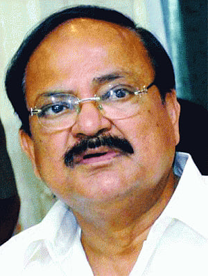 Venkaiah Naidu raps Congress' minority appeasement policies