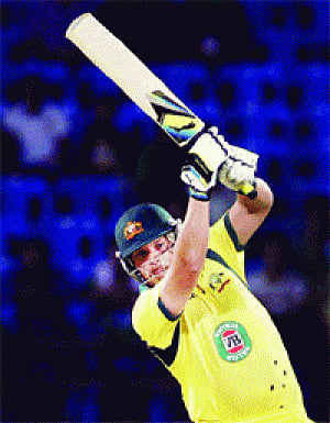Finch takes Aus to 201/7