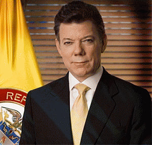 Colombian president wants nation to back football team