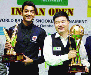 Junhui takes title, Mehta wins hearts