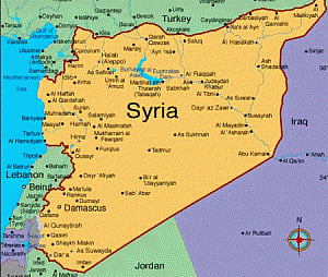 Activists: Bomb near Syrian capital kills 16