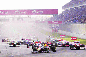 UP Govt puts a tax spoke in F1 race