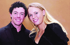 McIlroy describes Wozniacki as 'my girl'