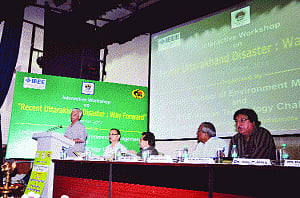 Workshop on Uttrakhand disaster
