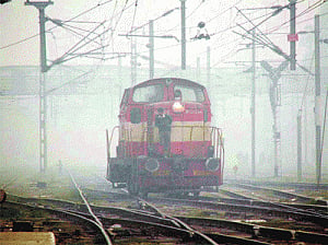 Rlys to cancel, divert 30 trains due to fog