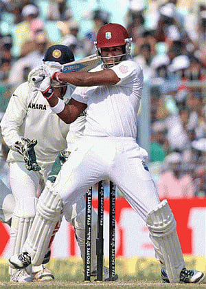 Powell takes Windies to 93/2
