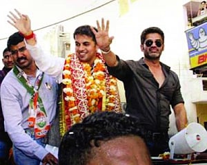 This time, celebs are polls apart