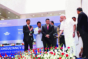 Help uplift the poor, NaMo  exhorts IT professionals