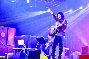 Musical night at Sharda University