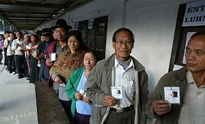 Brisk polling for Mizoram assembly elections