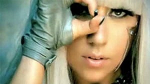 lady Gaga models in spring ads for Versace