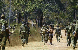 Massive combing and search operation underway against Maoists