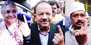 'Cong, AAP contesting for 2nd spot'