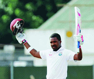 Bravo 200 puts Windies ahead