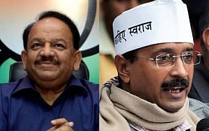AAP makes stunning debut, BJP short of majority in Delhi