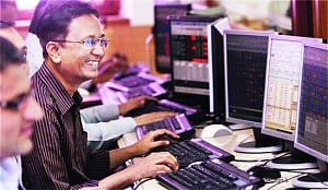 BJP victory propels Sensex to record high of 21,483.74