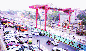 Central Sect-Kashmere Gate line ahead of schedule