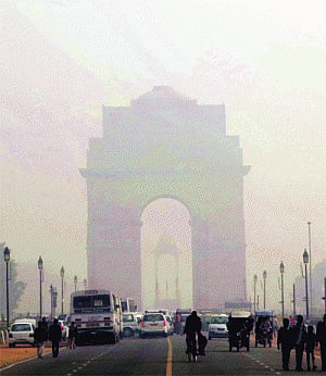 First day of fog creates mayhem
