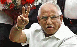 BJP top brass given green signal for Yeddyurappa's return