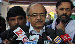 Not sure how long AAP-led govt in Delhi will last: Bhushan
