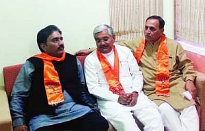 Keshubhai Patel's son Bharat Patel joins BJP