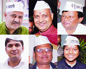 Dissidence in AAP as  Kejriwal names team