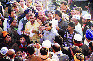 Kejriwal holds court at Janta Darbar