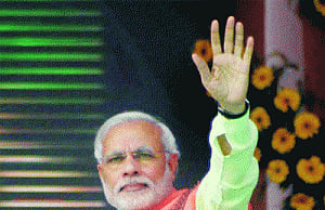 Congress is a burden  for nation, says Modi