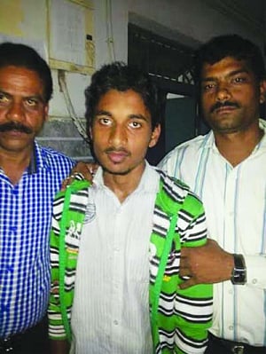 Son of mastermind held in Raipur