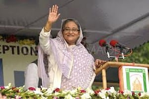 Hasina vows to maintain Bangladesh's secular character