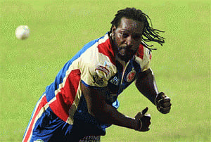 Gayle storm rocks Bangalore with fastest century, highest score in IPl