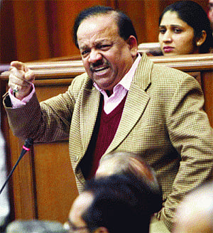 AAP Government on a foundation of lies: Vardhan