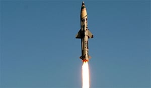 India test-fires nuclear-capable Prithvi-II missile