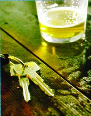 Passive breath analysers to sober up drunk drivers