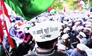 Aam Aadmi Party uses direct marketing to communicate straight to the aam aadmi