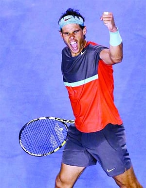 Nadal straightaway packs off Fedex