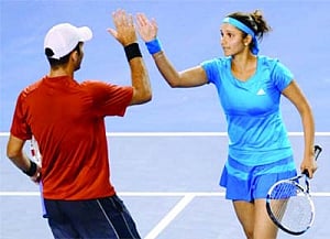 Sania-Tecau in final of mixed doubles