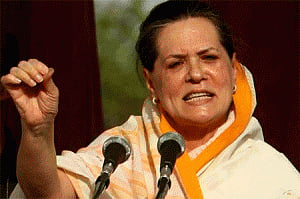 BJP hurting ideology of Mahatma Gandhi: Sonia