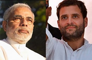 Rahul Gandhi in Gujarat, attacks Modi