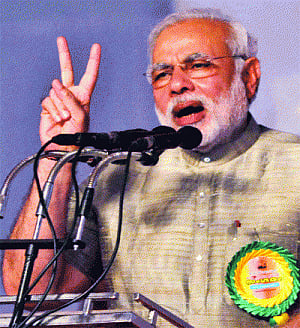 Time to elect BJP  in Kerala to prevent  certain ruin: Modi